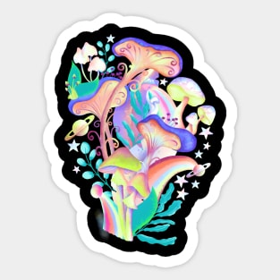 Everyone Know Magic Mushroom Galaxy Over The Next Sticker